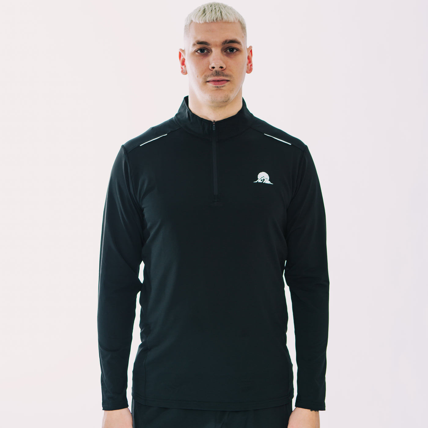 ZOOM 1/4 ZIP BLACK